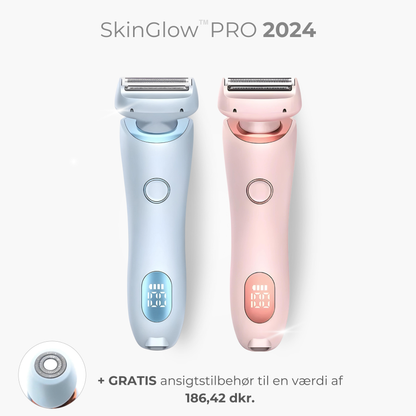 SkinGlow™ Pro - Nano shaver gives silky white hair for seconds