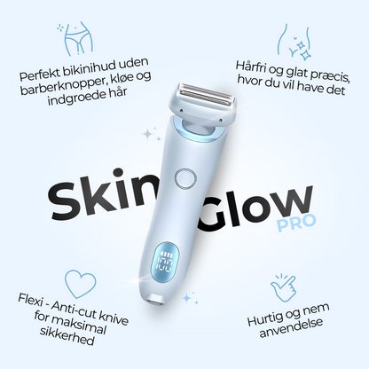 SkinGlow™ Pro - Nano shaver gives silky white hair for seconds